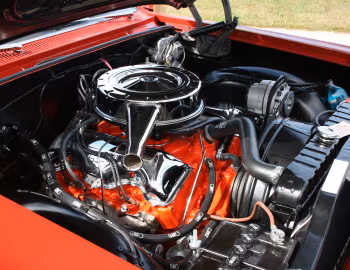 Bajo el capó 1963 Chevrolet Impala SS Sport Coupe