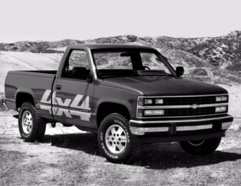 1988–99 Chevrolet K1500 Regular Cab Fleetside Pickup