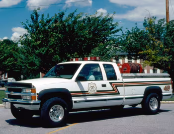 1997 Chevrolet K2500 Extended Cab Fleetside Brush Truck (CK20953)