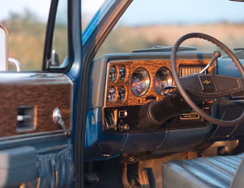 Interior 1976 Chevrolet K5 Blazer Cheyenne