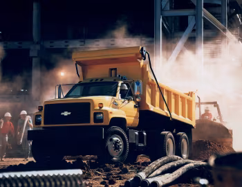 1991–99 Chevrolet Kodiak C8500 Regular Raised Roof Cab Dump Truck (GMT530)