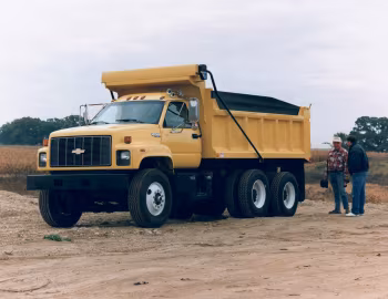 1991–99 Chevrolet Kodiak C8500 Regular Raised Roof Cab Dump Truck (GMT530)