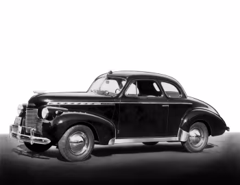 1940 Chevrolet Master 85 Business Coupe with Hollywood Running Board Trim by Fey & Krause (KB-1104)