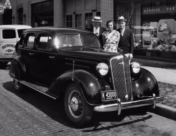 1935 Chevrolet Master DeLuxe 4-door Sedan (EA/ED) '1934–35