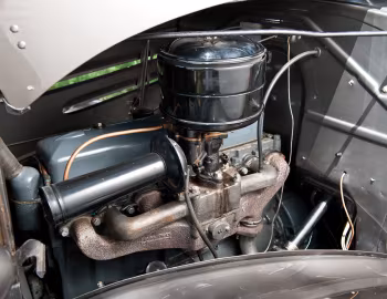 Sous la capuche 1936 Chevrolet Master DeLuxe Coupe (FD)