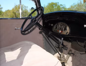 Interior 1933 Chevrolet Master Eagle Sedan (CA) '12.1932–33