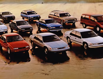 Chevrolet Lumina APV, Chevrolet Camaro RS, Chevrolet Lumina, Chevrolet Corsica LTZ, Chevrolet Corvette Sport Coupe, Chevrolet Cavalier Z24 Coupe, Chevrolet Beretta GT, Chevrolet Caprice Classic Estate Wagon, Chevrolet Celebrity Eurosport Wagon