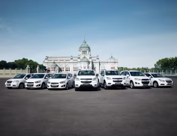 Chevrolet Aveo Sedan, Chevrolet TrailBlazer, Chevrolet Captiva, Chevrolet Colorado Double Cab, Chevrolet Sonic, Chevrolet Cruze