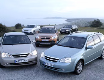 Chevrolet Epica, Chevrolet Captiva, Chevrolet Lacetti Hatchback CDX, Chevrolet Nubira