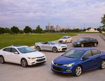 Chevrolet Volt Premier, Chevrolet Malibu Premier, Chevrolet Spark, Chevrolet Camaro SS Convertible, Chevrolet Cruze Premier RS
