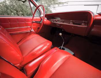 Intérieur 1962 Chevrolet Impala SS 409/409 HP Sport Coupe (1847)