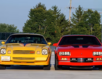 Chevrolet Camaro Z28 Sport Coupe, Chevrolet Camaro IROC-Z T-Top