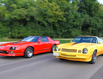 Chevrolet Camaro Z28 Sport Coupe, Chevrolet Camaro IROC-Z T-Top