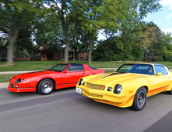 Chevrolet Camaro Z28 Sport Coupe, Chevrolet Camaro IROC-Z T-Top