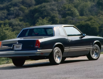 1987 Chevrolet Monte Carlo LS/CL Sport Coupe T-Top (Z37)