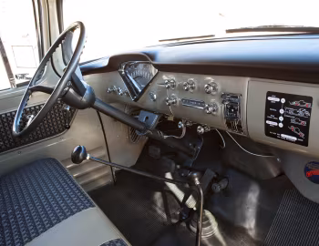 Interior 1959 Chevrolet-NAPCO Apache 31 Deluxe Fleetside Pickup Truck (3A-3100)