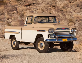 1959 Chevrolet-NAPCO Apache 31 Deluxe Fleetside Pickup Truck (3A-3100)
