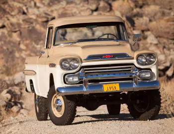 1959 Chevrolet-NAPCO Apache 31 Deluxe Fleetside Pickup Truck (3A-3100)