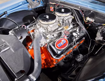 Bajo el capó 1967 Nickey Chevrolet Camaro SS 427
