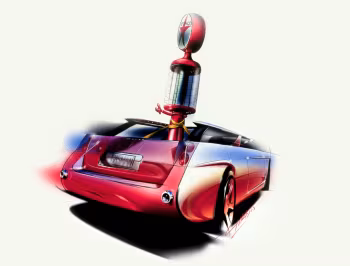Скетч Chevrolet Nomad Concept '1999