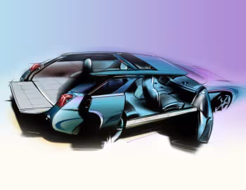 Скетч Chevrolet Nomad Concept '1999
