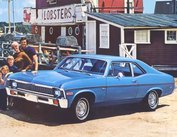 1972 Chevrolet Nova Coupe Custom pkg. (1X27)