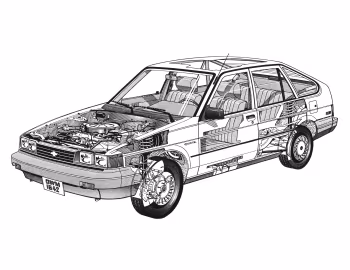 1986–88 Chevrolet Nova Hatchback Sedan (1S K68)