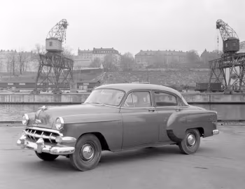 Chevrolet One-Fifty Special 4-door Sedan [Sweden] (1503-1269W) '1954