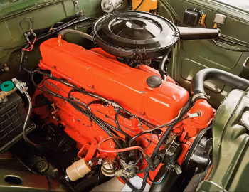 Sob o capô Chevrolet Opala 4-door '1969–75