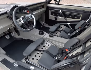 Intérieur 1966 Ringbrothers Chevrolet Chevelle Recoil '2014