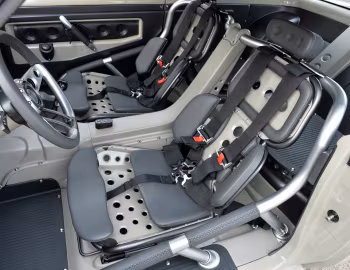 Intérieur 1966 Ringbrothers Chevrolet Chevelle Recoil '2014