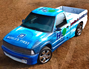Chevrolet S-10 Gasoline-Fed Fuel Cell Vehicle '2002