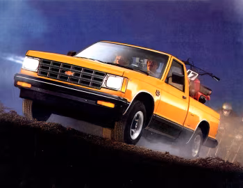 1982–90 Chevrolet S-10 Single Cab [North America] '1981–90