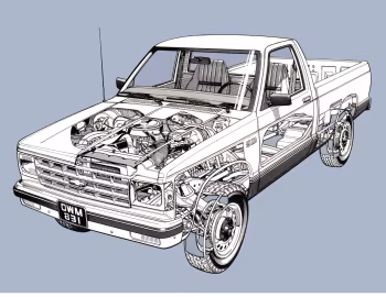 1982–90 Chevrolet S-10 Single Cab [North America] '1981–90