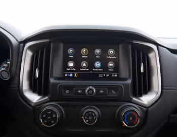 Interior Chevrolet S10 "Midnight" Double Cab '2023–24