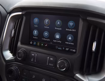 Interior Chevrolet S10 LTZ Double Cab '2020–24