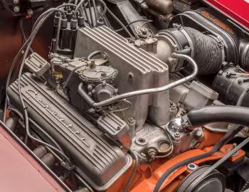 Sous la capuche 1959 Chevrolet Corvette Scaglietti '1960
