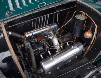 Bajo el capó 1917–19 Chevrolet Series D Touring (D-5)