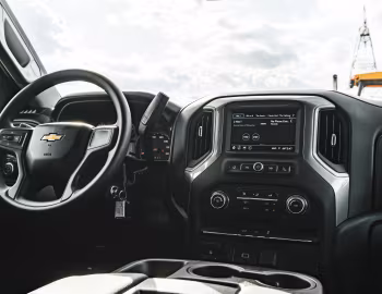 Interior 2020–23 Chevrolet Silverado 2500 HD Custom Crew Cab '2019–22