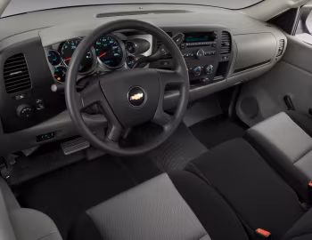 Interior 2007–10 Chevrolet Silverado 2500 HD Regular Cab