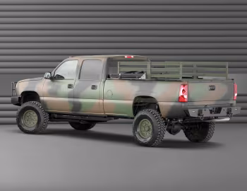Chevrolet Silverado Crew Cab Light Service Support Vehicle (LSSV) '2003