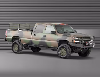Chevrolet Silverado Crew Cab Light Service Support Vehicle (LSSV) '2003