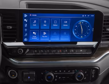 Interior 2022–26 Chevrolet Silverado LT Z71 TrailBoss Crew Cab '2021–26