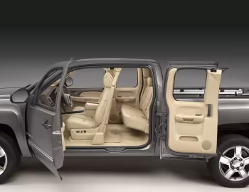 Interior 2007–13 Chevrolet Silverado Extended Cab [North America] '2006–13