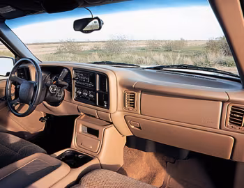 Interior 1999–2002 Chevrolet Silverado Extended Cab