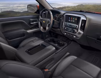 Interior 2014–15 Chevrolet Silverado LTZ Crew Cab [North America] (GMTK2) '2013–15