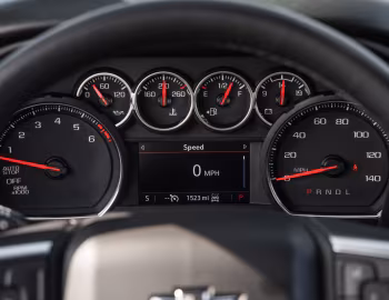 Painel 2021 Chevrolet Silverado RST Crew Cab "Redline Edition" '2020–21