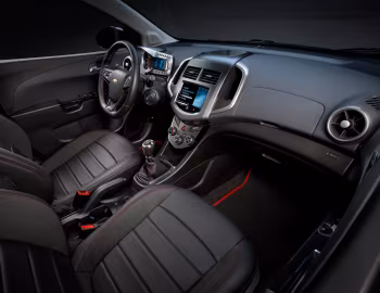 Interior 2013–16 Chevrolet Sonic RS [North America] '2012–16