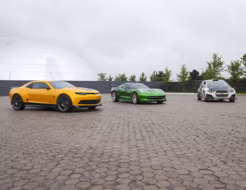 Chevrolet Camaro "Bumblebee" Concept, Chevrolet Corvette Stingray "Crosshairs", Chevrolet Sonic RS "Rollbar"