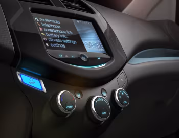 Interior 2014–15 Chevrolet Spark EV [North America] (M300) '2013–15